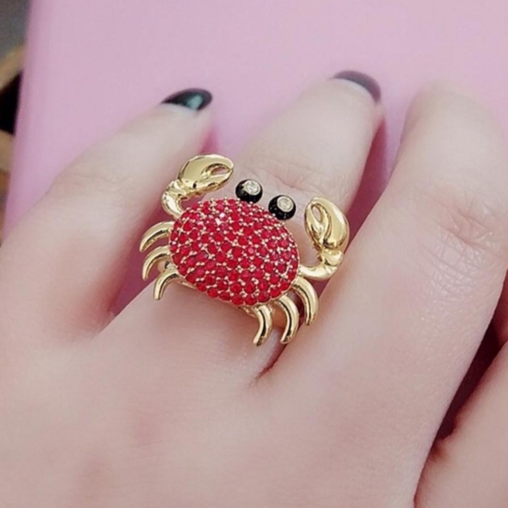 KATE SPADE • Shore Thing Crab Ring - Picture 5 of 7